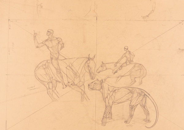 2021; 50 cm * 30 cm; Graphite on paper