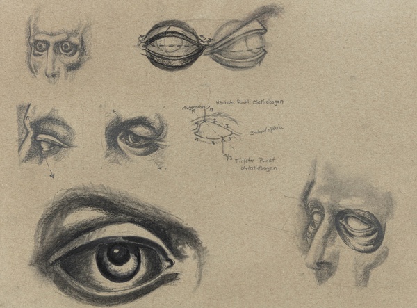 2019; 30 cm * 21 cm; Graphite and charcoal on cardboard